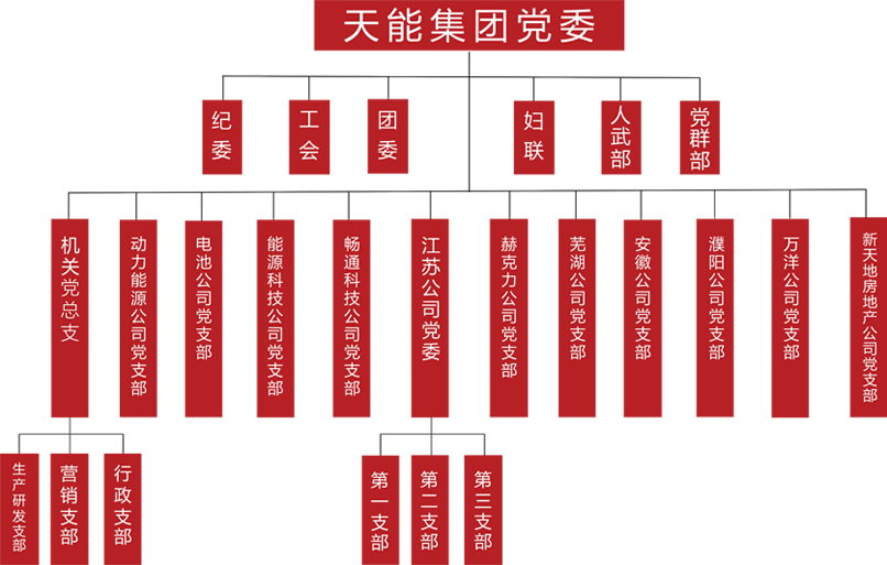 新宝GG建团党委组织架构